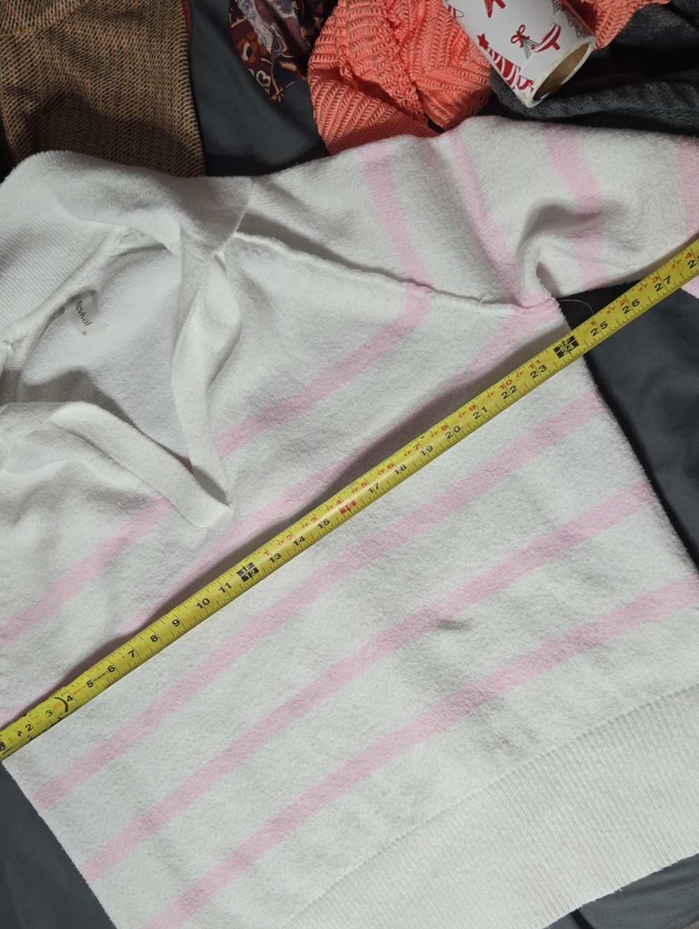 As Revival By Altard State Oversized Striped Pullover Sweater Sz XS - Picture 8 of 10